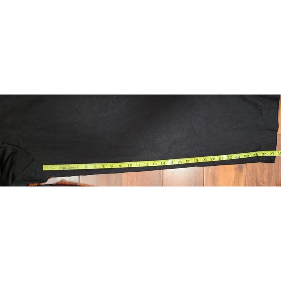 Zara LYOCELL-COTTON BALLOON FIT TROUSERS Black Size 29 - Picture 8 of 13